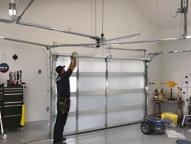Los Angeles Garage Door Repair certified team performing precision garage door installation in Los Angeles