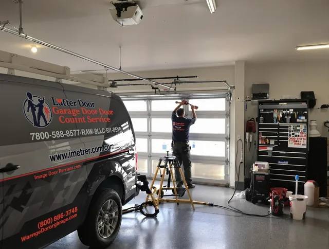 Los Angeles Garage Door Repair team performing same-day garage door repair in Los Angeles