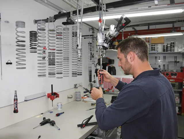 Los Angeles Garage Door Repair safety certified technician performing precision spring replacement in Los Angeles